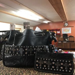 American West purse and matching wallet